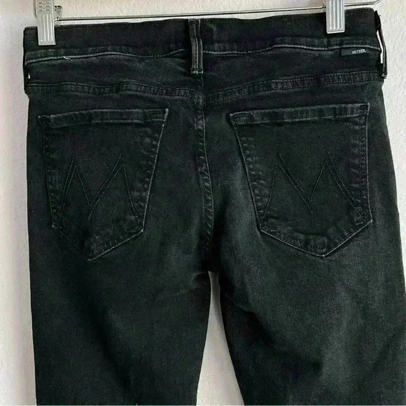 MOTHER Women’s The Looker Crop Devil in The Making Wash Jeans Size 26 - Picture 5 of 9